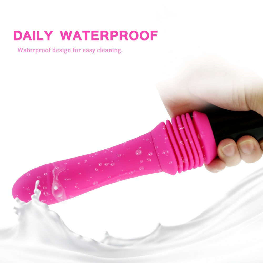 Thrusting Dildo Vibrator with Suction Cup Thrusting Dildo Vibrator with Suction Cup