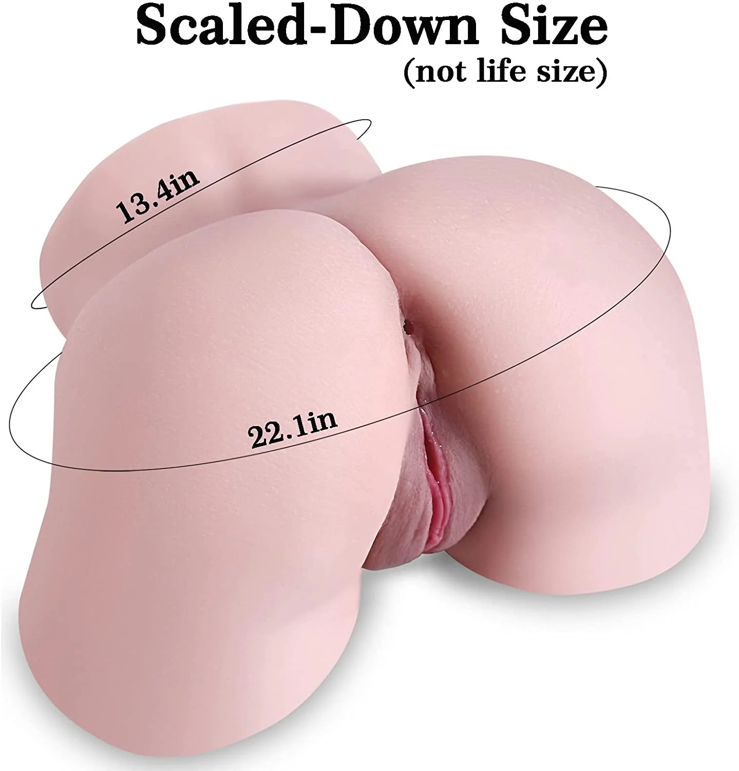 Sex Doll, Male Masturbator, Sex Toys for Men, Pocket Pussy, Ass Flesh Light Realistic Butt, Female Torso, Male Stroker with Vagina, Anal Sex, Adult Male Sex, Toys for Men Masturbation,