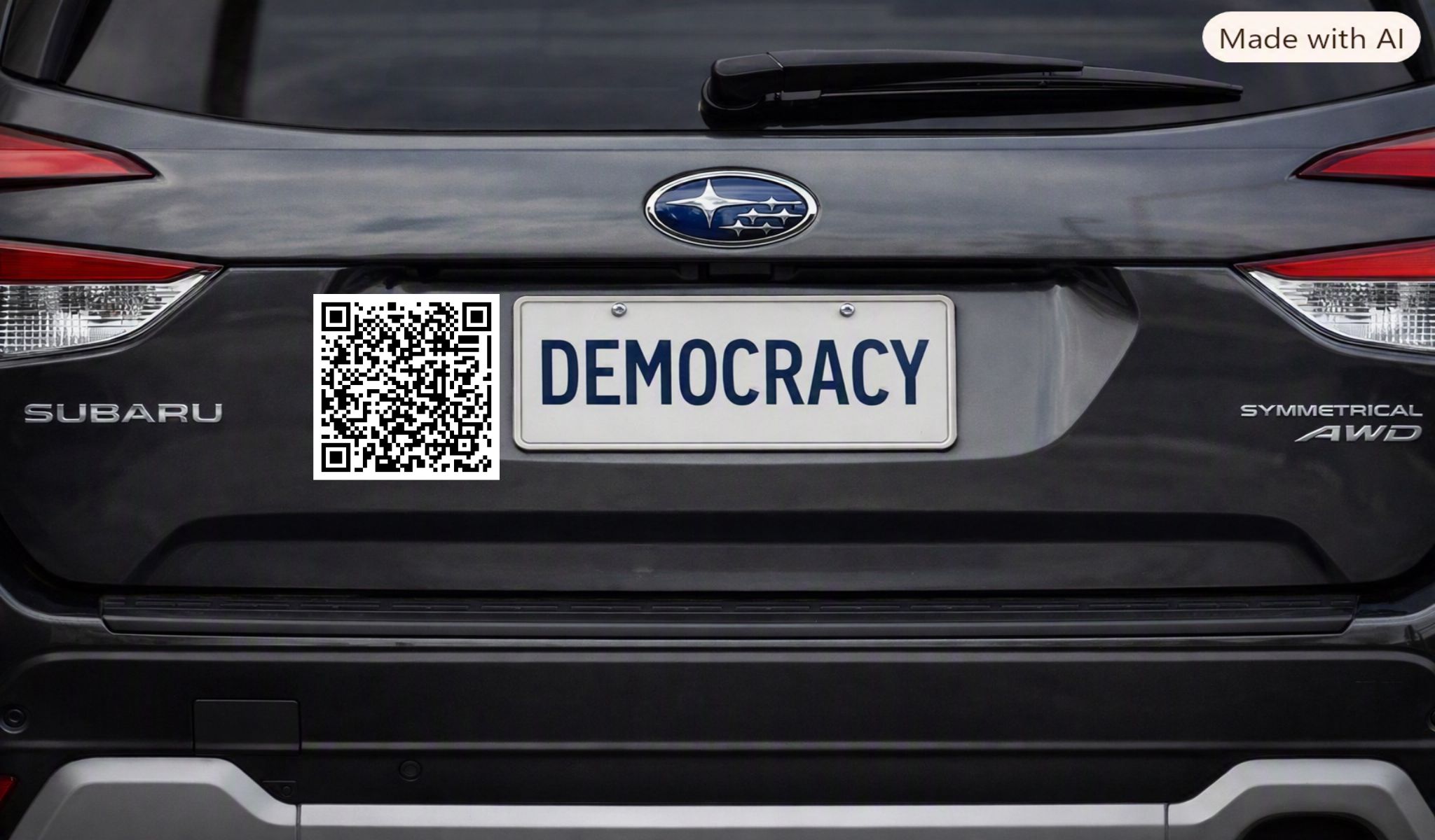 QR Code for Flock Camera with Our Constitutional Rights